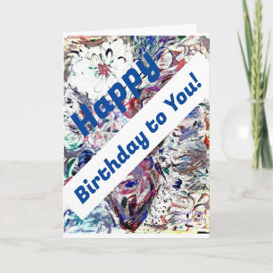 Joyeux anniversaire à vous ! Carte