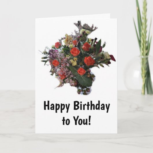 Joyeux anniversaire à vous ! Carte (Devant)