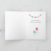 Joyeux Anniversaire À Vous Carte De Voeux Photo Fa (Intérieur)