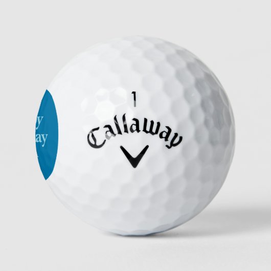Joyeux anniversaire #Alan balles de golf (Logo)