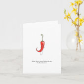 Joyeux anniversaire allemand Hot Stuff, carte d'an (Fleur jaune)