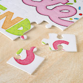 Joyeux Anniversaire amis Famille Jigsaw Puzzle (Côté)