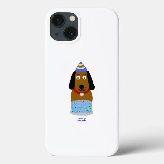 Joyeux Anniversaire Apple iPhone 13 Coque (Verso)