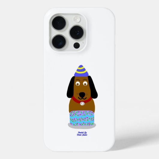 Joyeux Anniversaire Apple iPhone 15 Pro Coque (Verso)