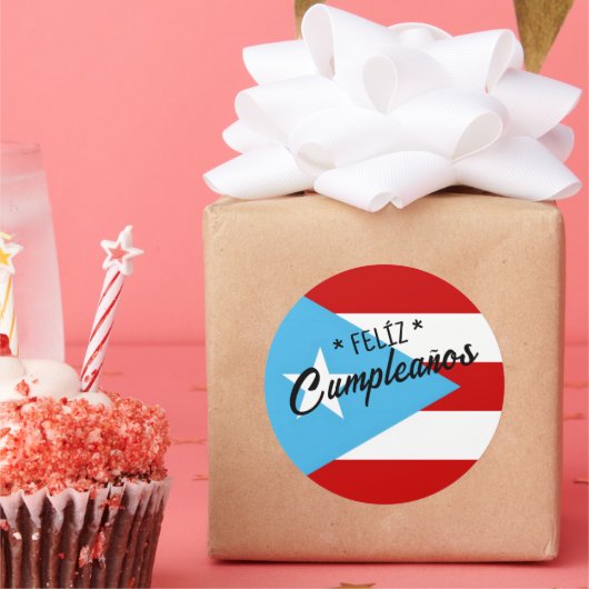 Joyeux anniversaire Autocollant – Fête Drapeau de (Fête)