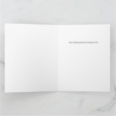 Joyeux anniversaire avec nom et 15 ans Carte (Intérieur)