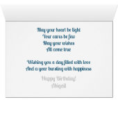 Joyeux anniversaire avec Ocean View Photographie (Intérieur Horizontal (Bas))