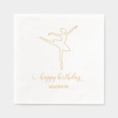 Joyeux anniversaire Ballerina (Recto)