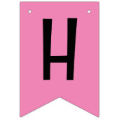 Joyeux anniversaire bannière girlie (Deuxième drapeau)