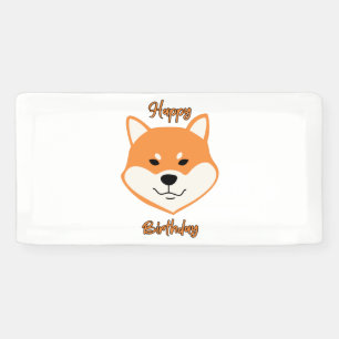 Joyeux Anniversaire Bannière Vinyle Originale 2x1
