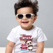 Joyeux anniversaire Bébé Enfants T-shirt blanc