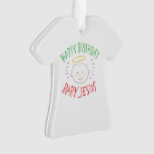 Joyeux anniversaire bébé Jésus - Noël chrétien (devant)