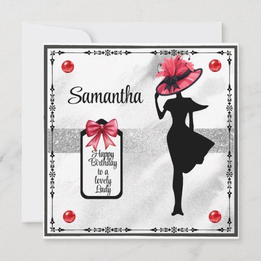 Joyeux anniversaire belle carte d'anniversaire de (Devant)