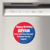 Joyeux anniversaire BRYAN Magnet (In Situ (Lave-vaisselle))