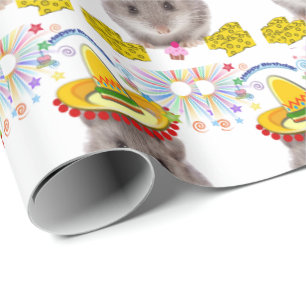 Joyeux Anniversaire Cadeau Enveloppement de papier