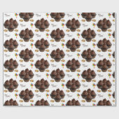 Joyeux Anniversaire Cadeau Enveloppement Papier Ch (Plat)