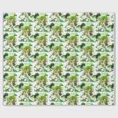 Joyeux Anniversaire Cadeau Enveloppement Papier Di (Plat)