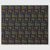 Joyeux Anniversaire Cadeau Enveloppement Papier Gr (Plat)