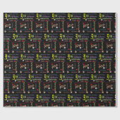 Joyeux Anniversaire Cadeau Enveloppement Papier Le (Plat)