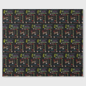 Joyeux Anniversaire Cadeau Papier à envelopper Ell (Plat)