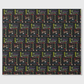 Joyeux Anniversaire Cadeau Papier à envelopper Luc (Plat)