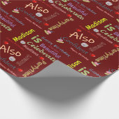 Joyeux Anniversaire Cadeau Papier d'enveloppement (Coin)