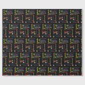 Joyeux Anniversaire Cadeau Papier d'enveloppement (Plat)