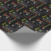 Joyeux Anniversaire Cadeau Papier d'enveloppement  (Coin)