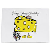 Joyeux Anniversaire Cadeau Sac Cheesy Anniversaire (Devant)