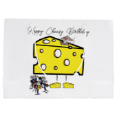 Joyeux Anniversaire Cadeau Sac Cheesy Anniversaire (Dos)