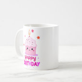 Joyeux anniversaire café Mug (Devant gauche)
