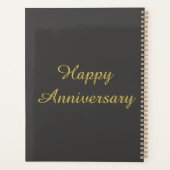 Joyeux anniversaire Calendrier de célébration Plan (Dos)