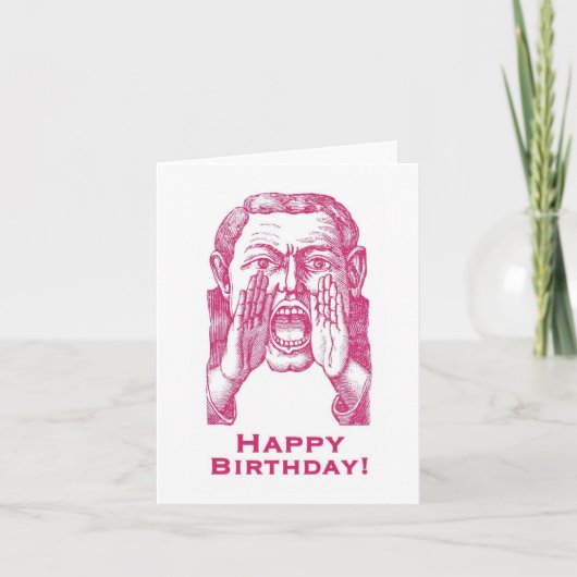 Joyeux anniversaire ! carte (Devant)