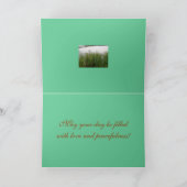 Joyeux anniversaire ! Carte (Intérieur)