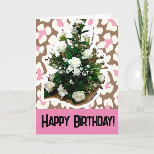 Joyeux anniversaire ! Carte (Devant)