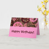 Joyeux anniversaire ! - Carte d'anniversaire de (Fleur jaune)