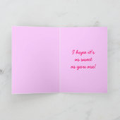 Joyeux anniversaire ! Carte d'anniversaire de (Intérieur)