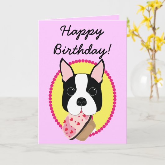 Joyeux anniversaire ! Carte d'anniversaire de (Fleur jaune)