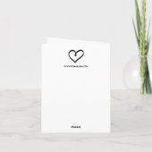 Joyeux anniversaire Carte d'anniversaire française (Dos)