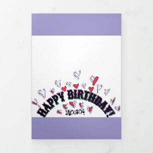 JOYEUX ANNIVERSAIRE CARTE DE SOUHAIT PIXEL ART
