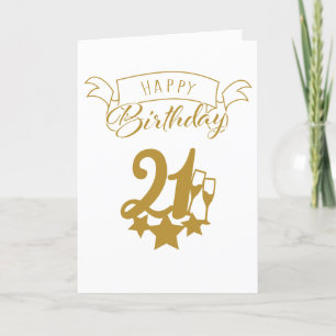 Joyeux anniversaire - Carte de voeux pliée