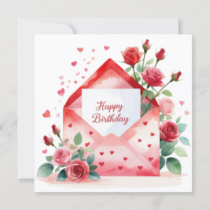 Joyeux anniversaire carte de voeux pour âme sœur e