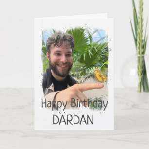 Joyeux anniversaire Carte photo personnalisé
