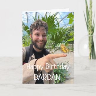 Joyeux anniversaire Carte photo personnalisé
