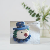 Joyeux anniversaire ! carte postale (Debout devant)