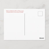 Joyeux Anniversaire ! Carte postale (Dos)