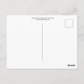 Joyeux Anniversaire ! Carte postale de roses orang (Dos)