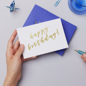 Joyeux Anniversaire | Carte postale en écriture do