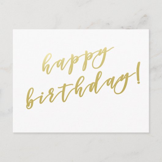 Joyeux Anniversaire | Carte postale en écriture do (Devant)