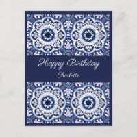 Joyeux Anniversaire Carte Postale personnalisable 